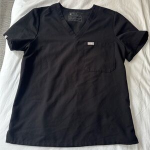 Black Figs Catarina Scrub Top